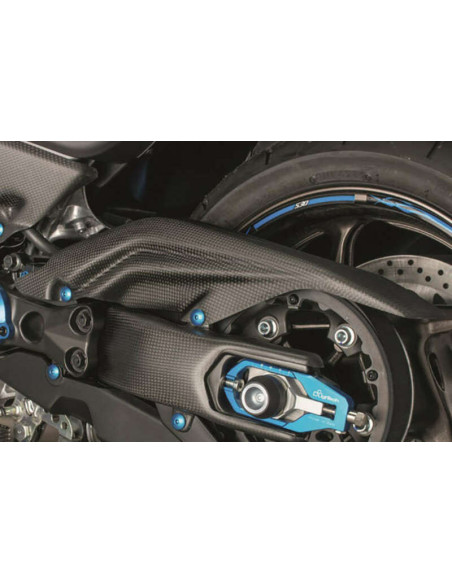 Carter de courroie LIGHTECH carbone mat