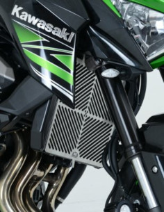 Protection de radiateur R&G RACING inox - Kawasaki 2