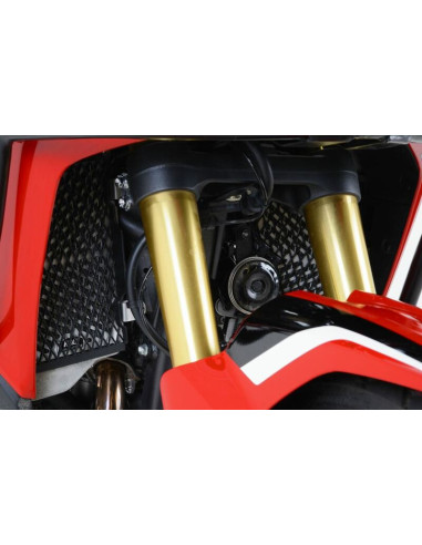 Protection de radiateur R&G RACING inox - Honda CRF1000L Africa Twin