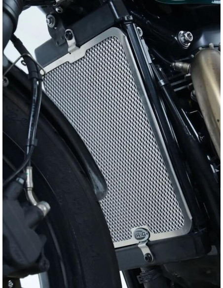 Protection de radiateur R&G Racing aluminium - Triumph Bonneville Bobber