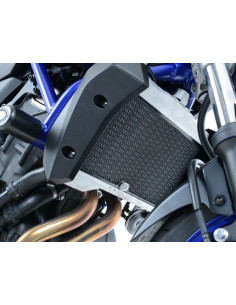 Protection de radiateur R&G RACING titane Yamaha MT-07 2