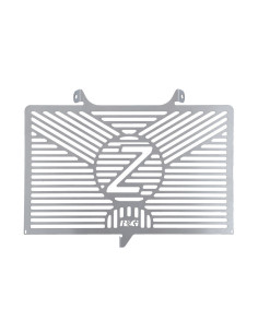 Protection de radiateur gravée R&G RACING inox Kawasaki Z900 RS 2