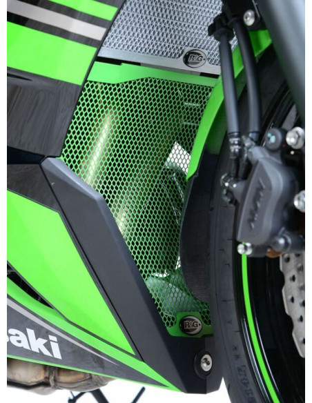 Grille de collecteur R&G Racing aluminium - Kawasaki