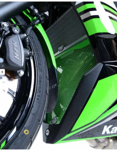 Grille de collecteur R&G Racing aluminium - Kawasaki