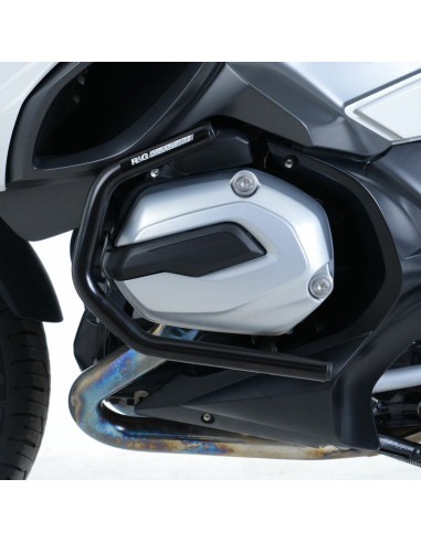 Protections latérales R&G RACING noir BMW R1200RT
