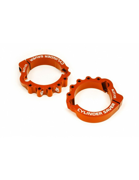 Protection sortie cylindre-échappement S3 orange KTM/Husqvarna