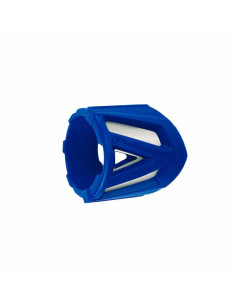 Protection de silencieux POLISPORT longue bleu