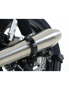 Protection de silencieux R&G RACING noir Triumph Street Twin 2