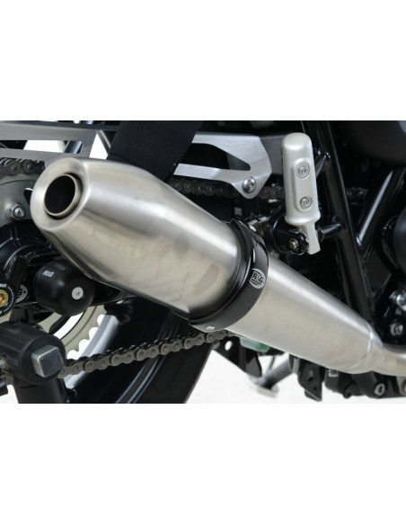 Protection de silencieux R&G RACING noir Triumph Street Twin