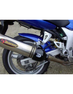 Protection de silencieux ovale droit R&G RACING noir 2