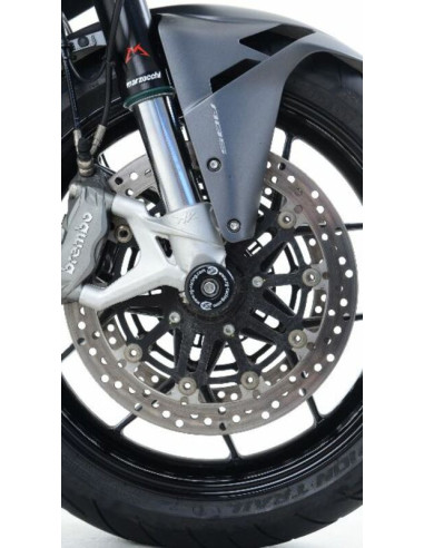 Protection de fourche R&G RACING noir MV Agusta Stradale 800