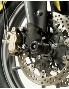 Protection de fourche R&G RACING noir Triumph Tiger 800