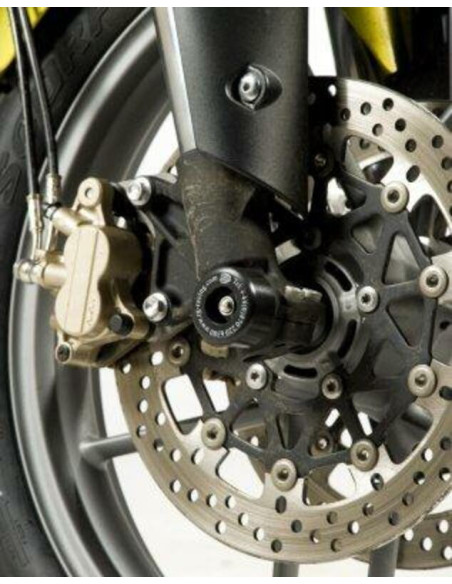 Protection de fourche R&G RACING noir Triumph Tiger 800
