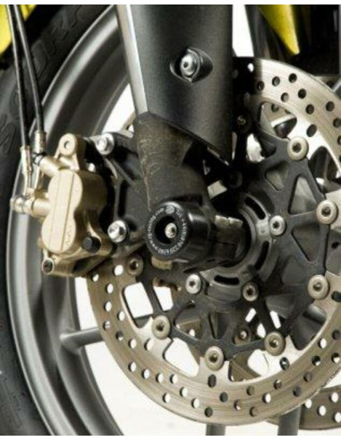 Protection de fourche R&G RACING noir Triumph Tiger 800