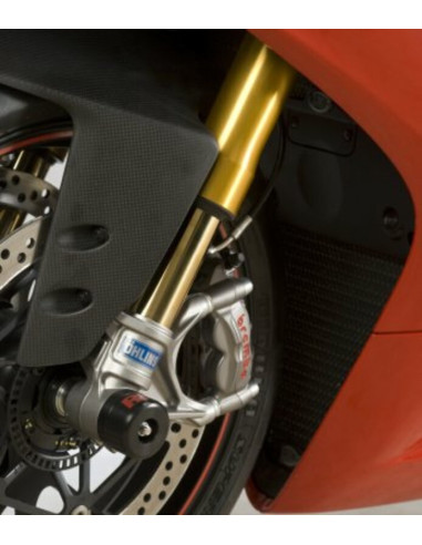Protection de fourche R&G RACING noir Ducati