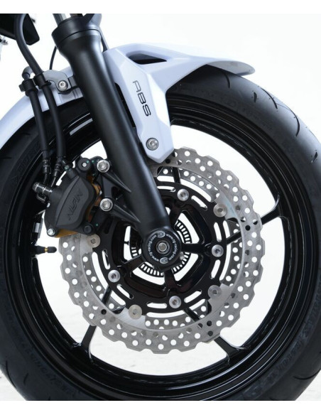 Protection de fourche R&G RACING noir Kawasaki Z650