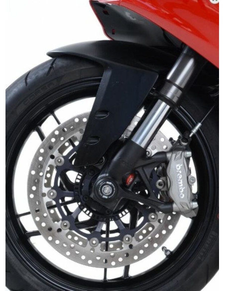 Protection de fourche R&G RACING noir Ducati 1299 Panigale