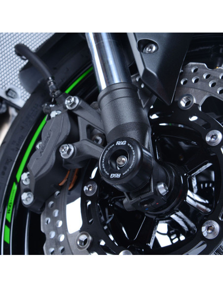 Protection de fourche R&G RACING noir Kawasaki Z900