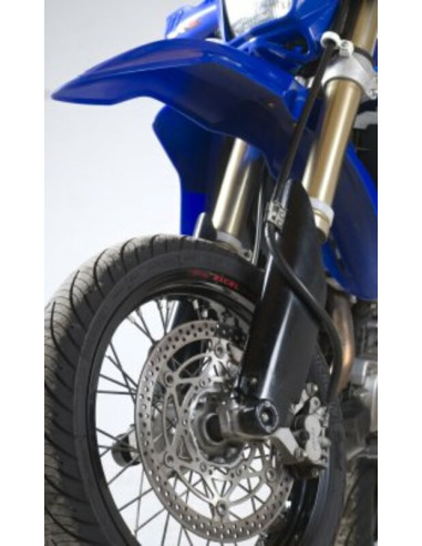 Protection de fourche R&G RACING noir Suzuki DR-Z400SM