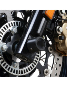 Protection de fourche R&G RACING noir Royal Enfield 2