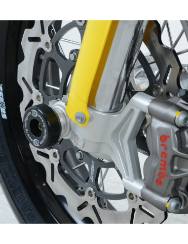 Protection de fourche R&G RACING noir Husqvarna FS450