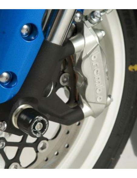 Protection de fourche R&G RACING noir Suzuki GSX-R600/750