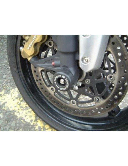 Protection de fourche R&G RACING pour GSXR600 750 '02-05, 1000 '02-04, SV1000, GSX1300R HAYABUSA