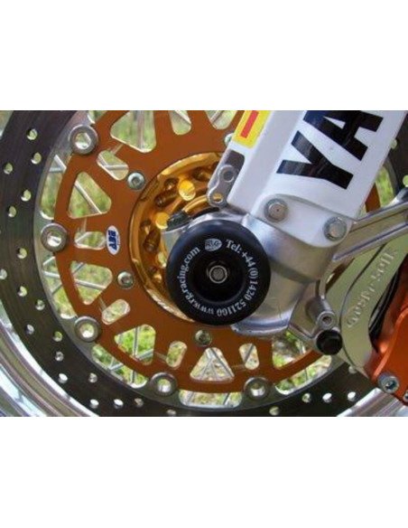 Protection de fourche R&G RACING noir Yamaha