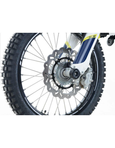 Protection de fourche R&G RACING noir Husqvarna 701 Enduro