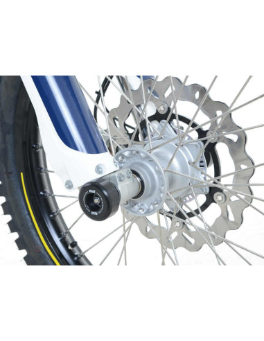 Protection de fourche R&G RACING noir Husqvarna 701 Enduro