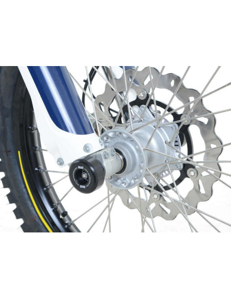 Protection de fourche R&G RACING noir Husqvarna 701 Enduro