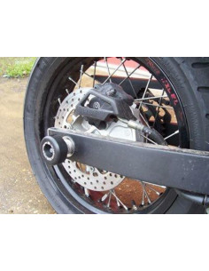 Protection de bras oscillant R&G RACING noir Yamaha 2