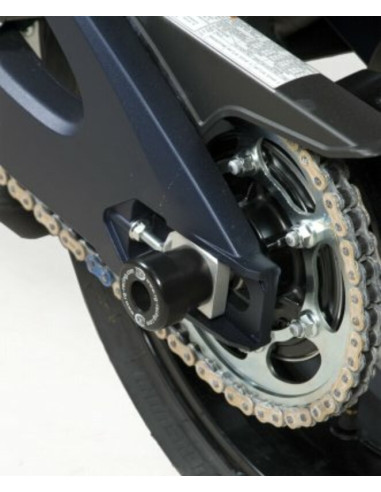 Protection de bras oscillant R&G RACING noir Suzuki GSX-R600/750/1000