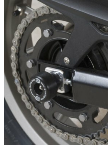 Protection de bras oscillant R&G RACING noir Husqvarna TR650 Strada