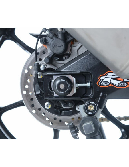 Protection de bras oscillant R&G RACING noir Suzuki GSX-R1000