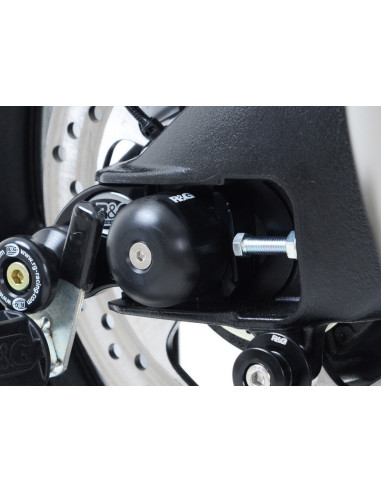 Protection de bras oscillant R&G RACING noir Suzuki GSX-S 1000 ABS/FA