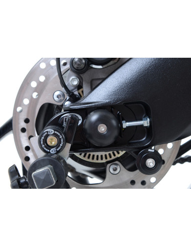 Protection de bras oscillant R&G RACING noir Suzuki GSX-S 1000 ABS/FA