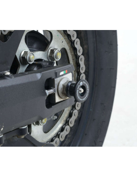 Protection de bras oscillant R&G RACING type diabolo noir Honda CRF1000L Africa Twin