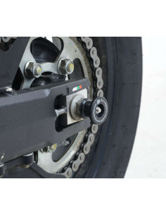 Protection de bras oscillant R&G RACING type diabolo noir Honda CRF1000L Africa Twin 2