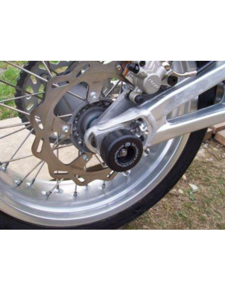 Protection de bras oscillant R&G RACING noir Aprilia