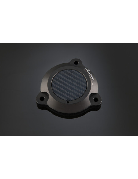 Couvre axe de bras oscillant LIGHTECH noir Yamaha T-Max 530