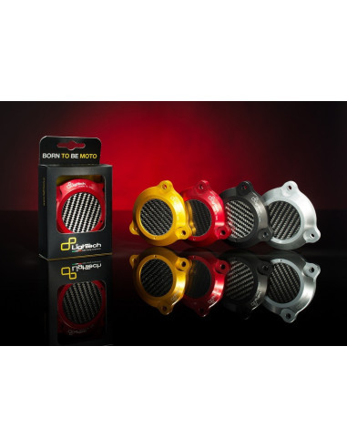 Couvre axe de bras oscillant LIGHTECH noir Yamaha T-Max 530