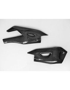 Carter de bras oscillant LIGHTECH carbone brillant