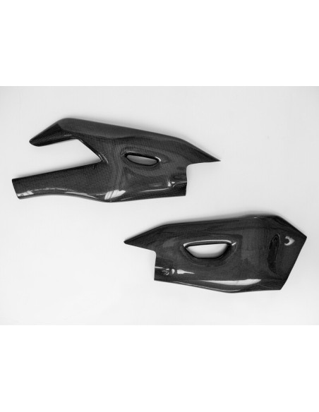 Carter de bras oscillant LIGHTECH carbone brillant