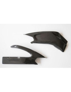 Carter de bras oscillant LIGHTECH carbone brillant 2