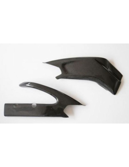 Carter de bras oscillant LIGHTECH carbone brillant