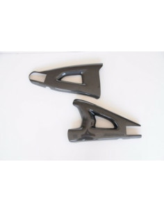 Carter de bras oscillant LIGHTECH carbone brillant 2