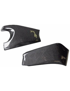 Carter de bras oscillant LIGHTECH carbone brillant 2