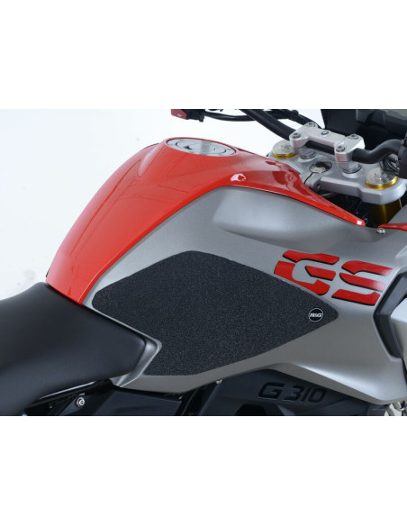 Kit grip de réservoir R&G RACING 2 pièces noir BMW G310GS