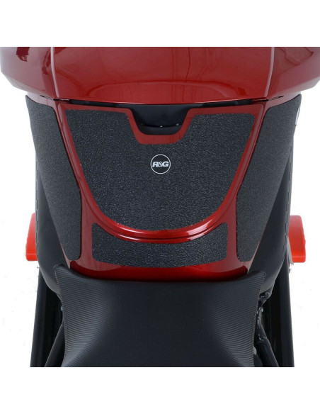 Kit grip de réservoir R&G RACING 4 pièces translucide Zero SRF